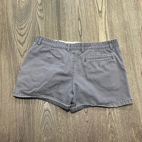 American Eagle Outfitters Womens Shorts Mid-Rise Button Zip Cotton Gray Size 6 - Picture 7 of 7